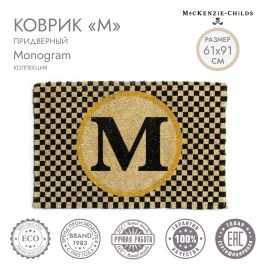 ПРИДВЕРНЫЙ КОВРИК «M» Monogram 349-15213